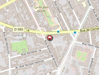 Carte de Renard Yves à Reims