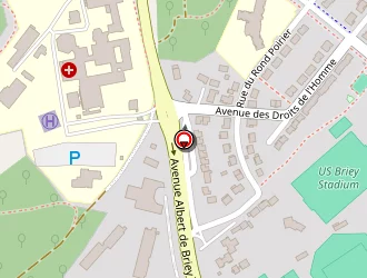 Carte de Cnfpt Délégation Lorraine à Briey