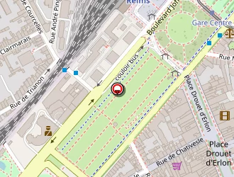 Carte de Burger King à Reims