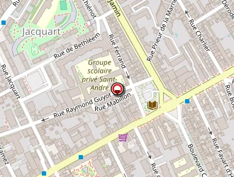 Carte de Afij à Reims