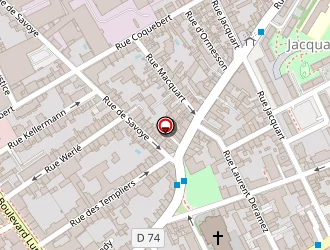 Carte de Les 4 Coins Du Batiment à Reims