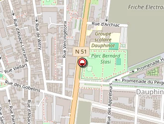 Carte de Roche Géraldine à Reims