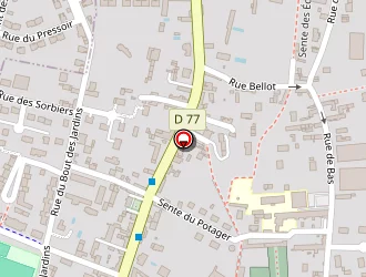 Carte de Presbytère à Vaudreuil (le)