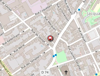 Carte de Librairie Papeterie Amory à Reims