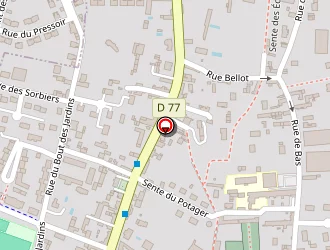 Carte de Le Boujou à Vaudreuil (le)