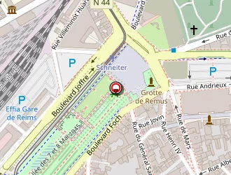 Carte de La Poste à Reims