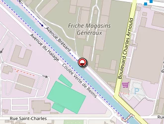 Carte de Egs Reims Champagne à Reims