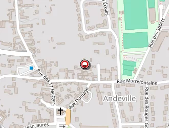 Carte de La Poste à Andeville