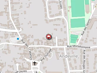 Carte de Ecole Maternelle à Andeville