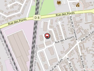 Carte de Guitton Nicolas à Mondelange