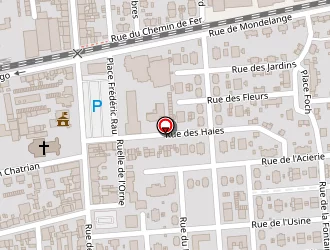 Carte de Cindy Coiffure à Amnéville