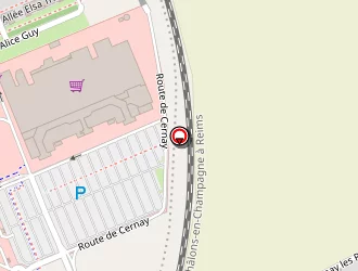 Carte de Pharmacie Cacheux (selarl) à Reims