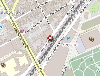 Carte de Europcar à Reims