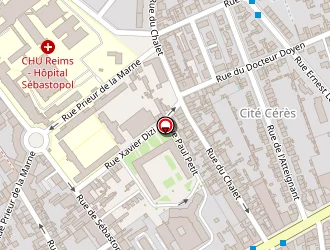 Carte de Boulangerie Battonnier à Reims