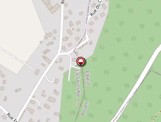 Carte de Salle Poussin à Elbeuf