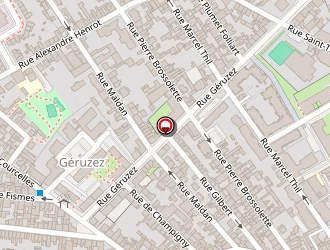 Carte de La Poste à Reims