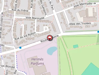 Carte de Hermés Parfums à Vaudreuil (le)