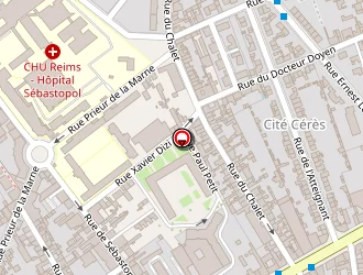 Carte de Dineries Cuisines Et Bains à Reims