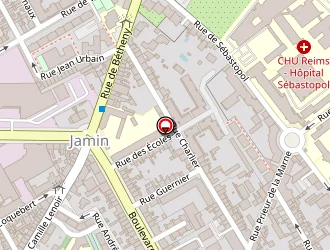 Carte de Polidori André à Reims