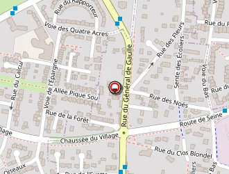 Carte de Le Cam-lestienne à Vaudreuil (le)