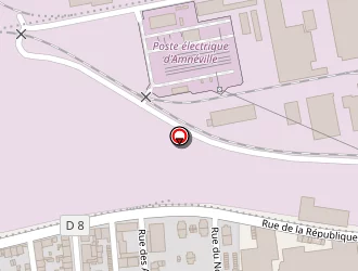 Carte de Régie Municipale Electricité à Amnéville