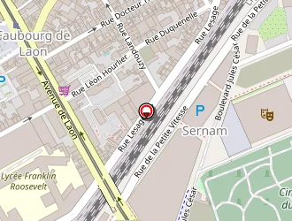 Carte de Rapid Pare Brise à Reims