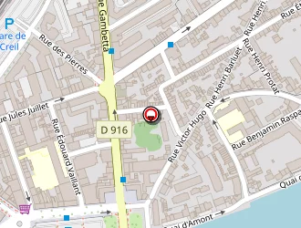 Carte de Les Compagnons Oise Services à Creil