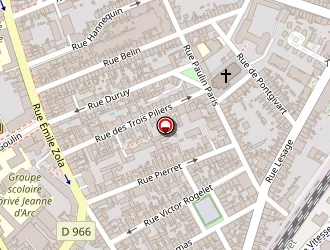 Carte de Reims Immo Gest à Reims