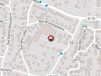 Carte de L.b Collectivités Conseils à Champigny