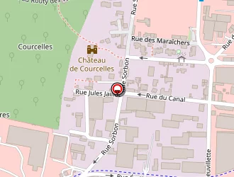 Carte de Garage Dorigny à Saint-brice-courcelles