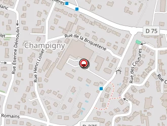 Carte de Innocente Bruno à Champigny