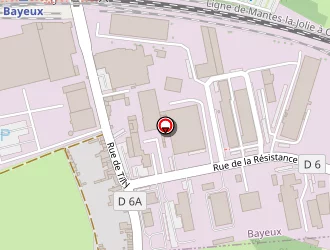 Carte de Sominex à Bayeux