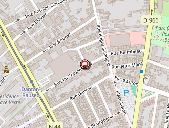 Carte de Fortant Johnny à Reims