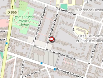 Carte de Waas Thierry à Reims