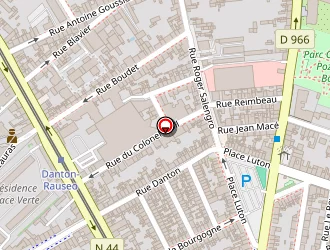 Carte de Société Générale à Reims