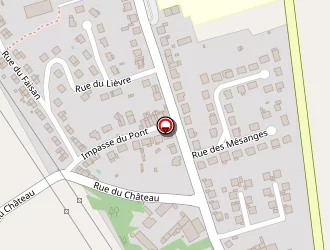 Carte de Le Bletange (earl) à Bousse