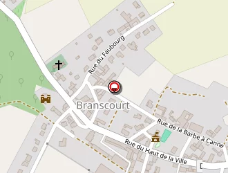 Carte de Mairie à Branscourt