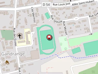 Carte de La Poste à Gandrange