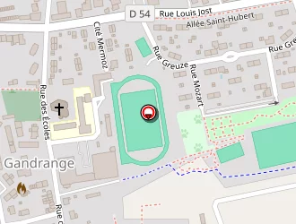 Carte de Ecole Paul Verlaine à Gandrange