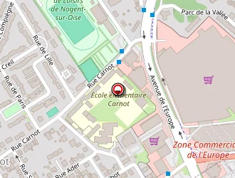 Carte de Gestelia Oise à Nogent-sur-oise