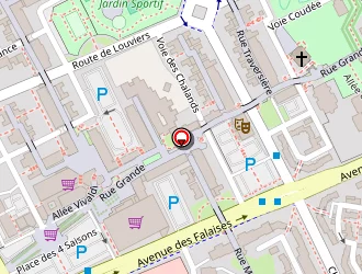 Carte de La Poste à Val-de-reuil