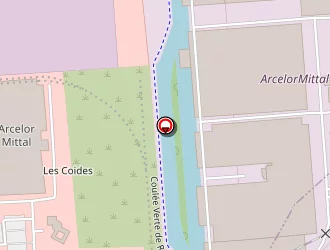 Carte de Reims Vu à Saint-brice-courcelles