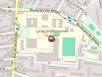 Carte de Ecoles Maternelles à Reims