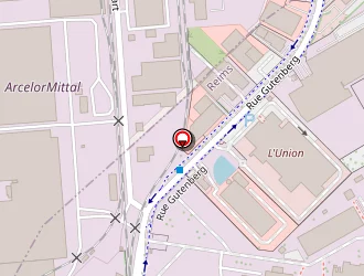 Carte de Eska à Reims