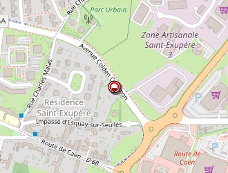 Carte de Jacqueline Immobilier à Bayeux