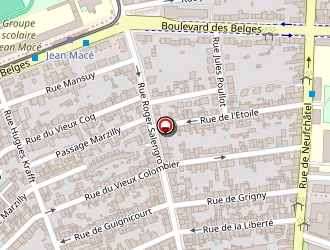 Carte de Warhem Alice à Reims