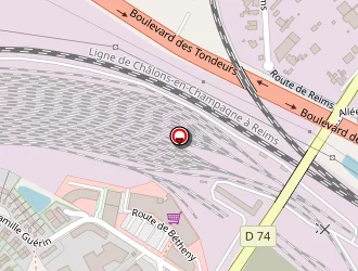 Carte de Dia à Bétheny