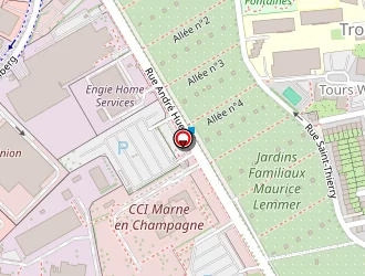 Carte de Poncin Energie à Reims