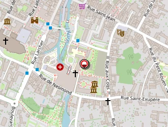 Carte de Coady-fortier à Bayeux