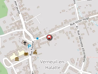 Carte de Vallée Peintures à Verneuil-en-halatte